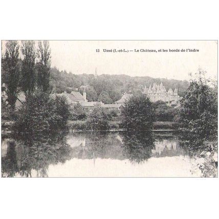 37 - USSE - Le Château et les bords de l' Indre