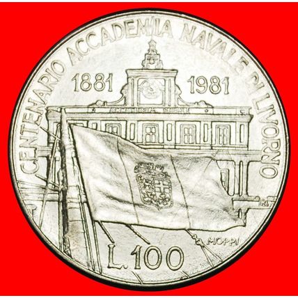 Ⰶ ANCHOR 1881: ITALY ★ 100 LIRAS 1981R MINT LUSTRE! ★LOW START★NO RESERVE