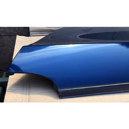 Smart 452 Roadster passenger / LH / nearside door outer panel STAR BLUE 0007732