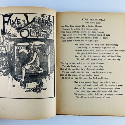 Little Tots Own Book Hardcover 1903 Aunt Virginia Series