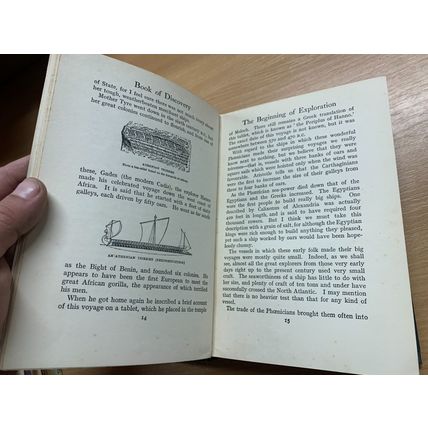 1931 "THE BOOK OF DISCOVERY" T C BRIDGES HISTORY ILLUSTRATED HARDBACK BOOK (P5)
