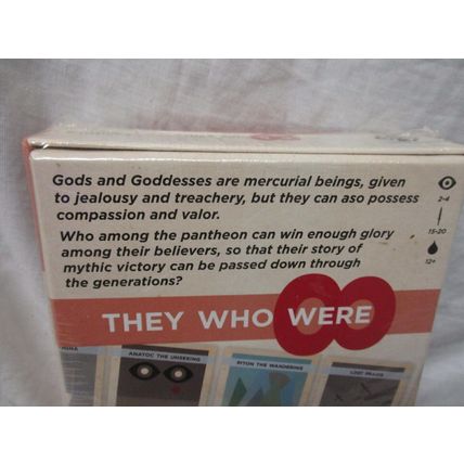 They Who Were 8 Game by Ludi Creations Todd Sanders Sealed in Package