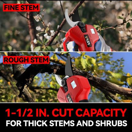 Electric Pruning Shears for Milwaukee M18 Battery, Portable Cordless Pruning She