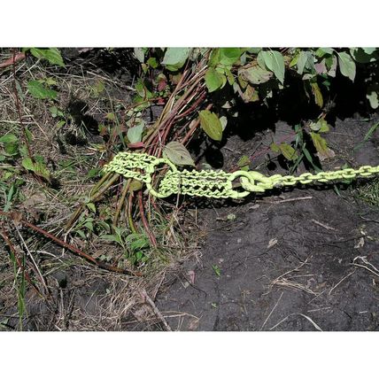 Brush Grubber Heavy Duty 4 Foot Long Triple Chain ATV, UTV, and Tractor Shrub an
