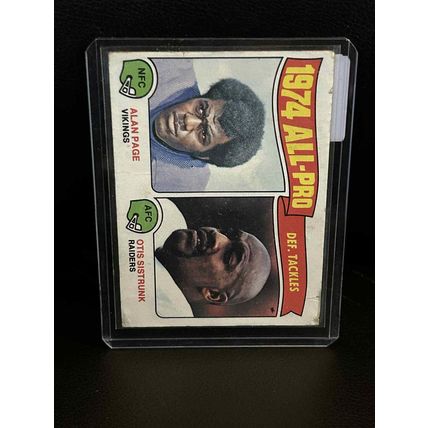1974 All-Pro Def. Tackles #214 | 1975 Topps Football Trading Card