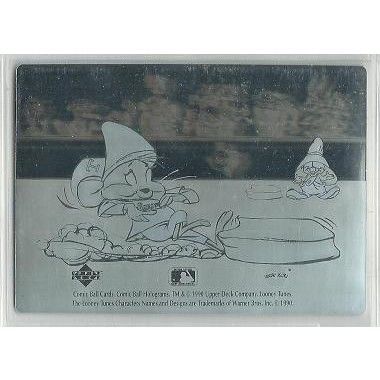COMIC BALLS CARDS ' SPEEDY GONZALEZ ' HOLOGRAM card ( 1990 )