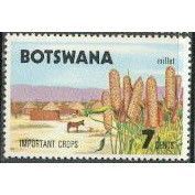 Botswana QEII 1971 Important Crops 7c Millet Unmounted Mint NHM SG 277 stamp