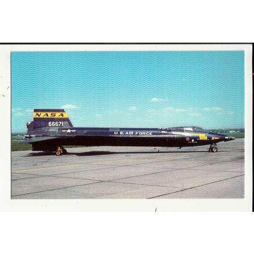 Aviation NORTH AMERICAN X-15A-2 Postcard by Mastercraft (107)