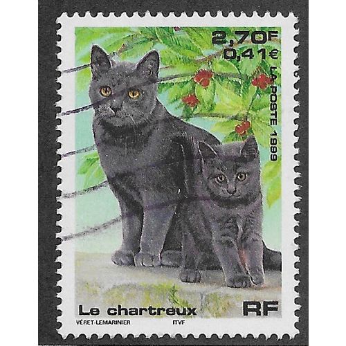 FRA 1999 2.70F 'DOMESTIC PETS' FINE USED (EBID59-341)