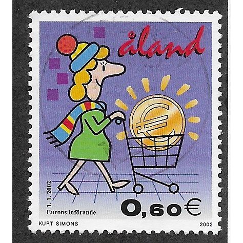 ALA 2002 60c 'EURO CURRENCY' FINE USED (EBID61-978)
