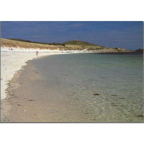 Higher Town, St. Martin's, Scilly Isles - postcard c.1980s