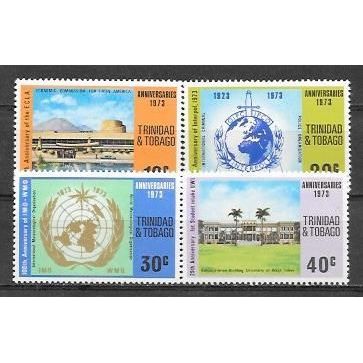 Trinidad N° 318/21 YVERT NEUF ** ( MNH )