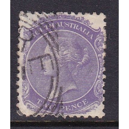 SOUTH AUSTRALIA 1905-11 QUEEN VICTORIA WMK CROWN OVER A 2d USED SG295