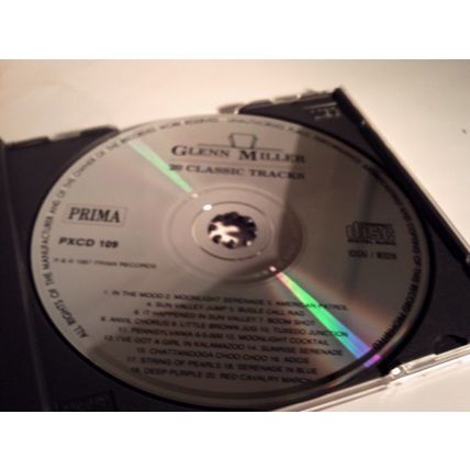 GLENN MILLER - 20 CLASSIC TRACKS - CD ALBUM 1987 - 1 DISC
