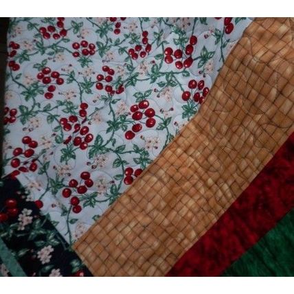 Quilt Cherry Fruit Basket 100750Q