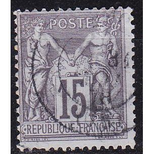 FRANKREICH FRANCE [1876] MiNr 0061 II ( O/used )