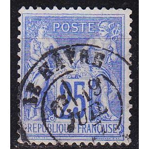 FRANKREICH FRANCE [1876] MiNr 0063 II a ( O/used )