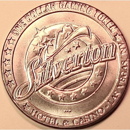 Silverton. $1 Casino Token. Las Vegas, NV. J73.