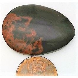 Mahogany Obsidian Freeform Gemstone Cabochon 62