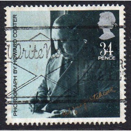 GB 1985 British Film Year - Alfred Hitchcock 34p Used