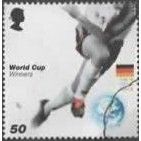 2006 FIFA World Cup, Germany 50p Value. Germany. Very Fine Used