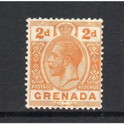 Grenada - 1913-22 - 2d Orange (sg93) Mint Hinged
