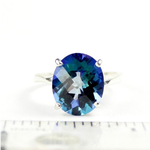 Neptune Garden Topaz, 925 Sterling Silver Ladies Ring, SR055