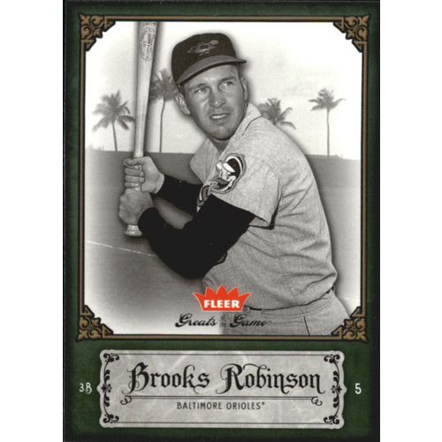 2006 Fleer Greats of the Game Brooks Robinson #16