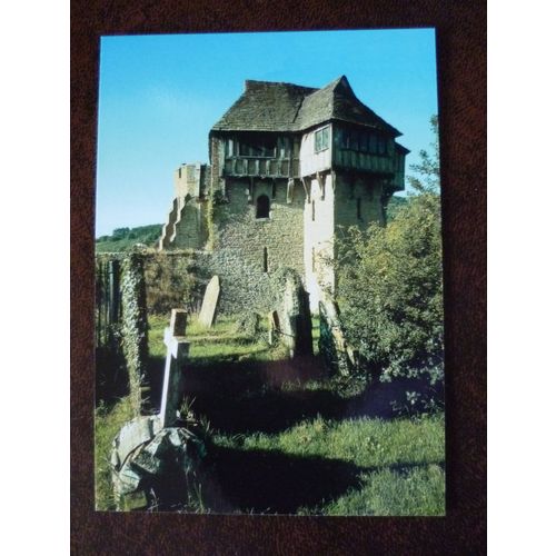 GB Shropshire Stokesay Castle mint colour postcard KA5399 English Heritage manor