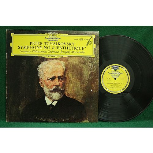 Eugen Mravinsky - Tchaikovsky: Symphony No. 6-Pathetique - 104 431 - EX