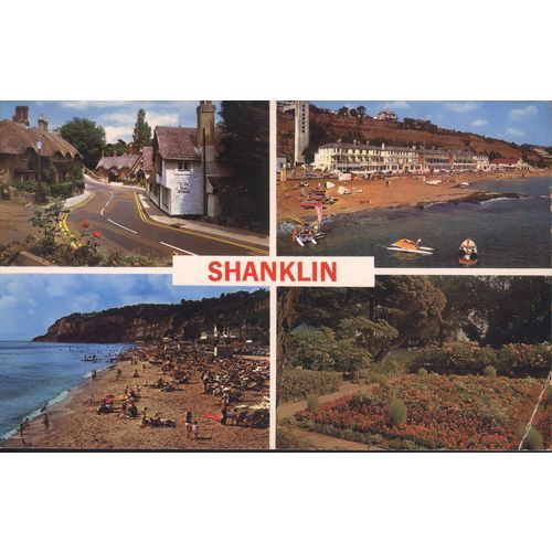 Vintage IOW PC 1973 - Shanklin Sea Front and Rylstone Gardens, Isle Of Wight