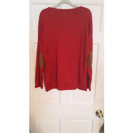 Leo Rosi Women's Dog Mom. Plus Size. Red X-Large(16-18
