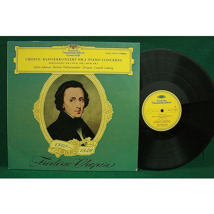 Askenaze/Ludwig - Chopin: Piano Con. No. 2/Polonaise #6/#3 - SLPM 138 791 - VG+