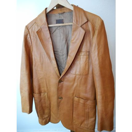 VTG Pira Leather Jacket Spain 1968 Torino Santiago Pique Sz 38 Stage Wardrobe