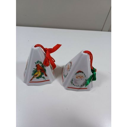 Giftco Inc Porcelain Christmas Ornament Fragrance Scent Potpourri Holder santa