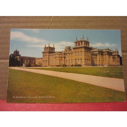 BLENHEIM PALACE, WOODSTOCK, OXFORDSHIRE, unused vintage postcard. by J. Salmon #