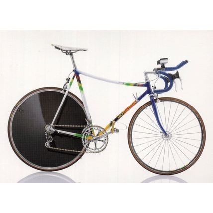 Mecacycle Turbo Bonanza 1985 French Bicycle Bike Cycle Postcard