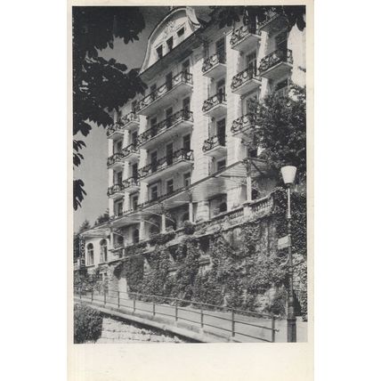Hotel Royal Lucerne Switzerland Postcard