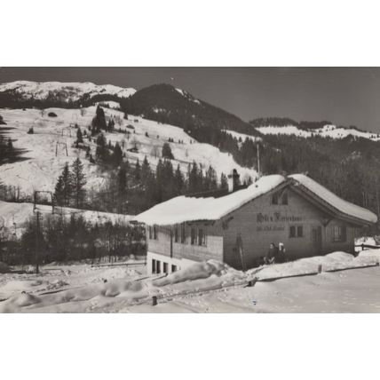 Kiental Ski Ferienhaus Switzerland RPC Postcard