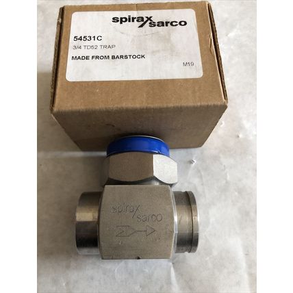 SPIRAX SARCO 3/4” TD52,54531C Thermo dynamic steam Trap COOL BLUE HEAVY DUTY,EP