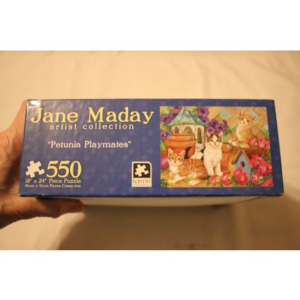 PETUNIA PLAYMATES 550 PIECE PUZZLE SEALED KITTENS