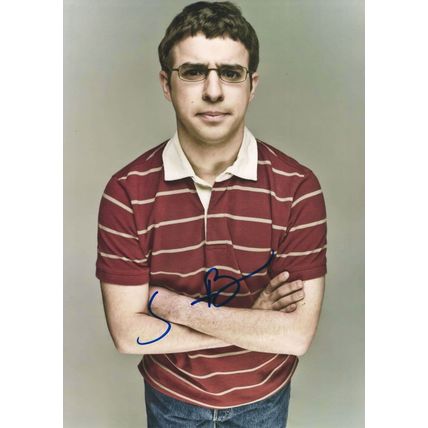 Simon Bird The Imbetweeners GIANT 12x8 Hand Signed Photo