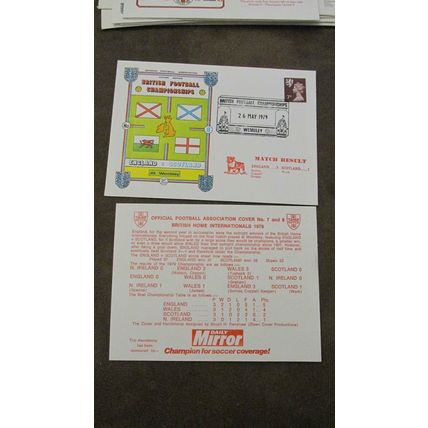 1979 GB Cover -British Football Championships - England v Scotland - Wembley