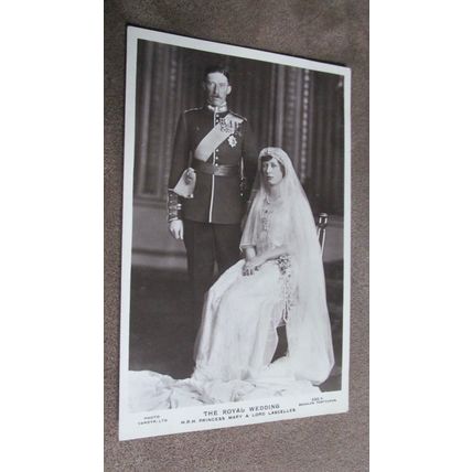Beagles RP Postcard - Royal Portrait - Princess Mary & Lord Lascelles Wedding