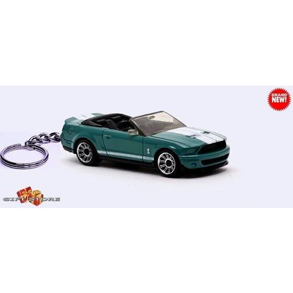 RARE KEYCHAIN BLUE SHELBY™ MUSTANG™ FORD CONVERTIBLE Ltd. Ed. GREAT GIFT