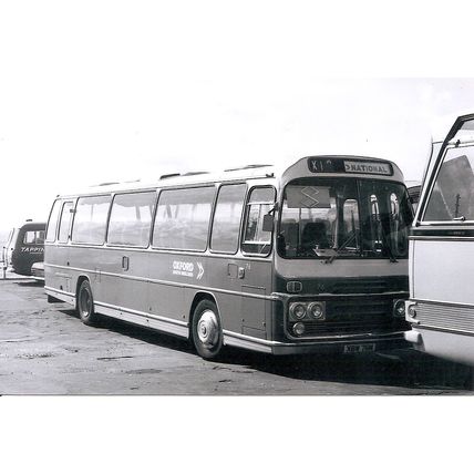 Black & White Photograph of City of Oxford Motor Services Ltd. - XBW 76M