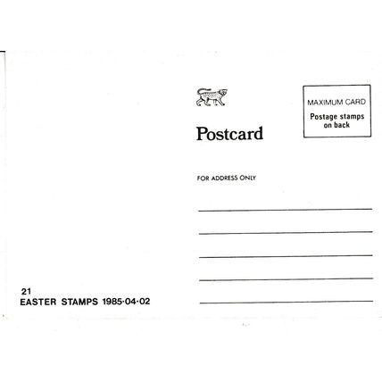 Bophathutswana 1985 Leaders discussing Jesus 50c Maxi Card FDI Special cancel