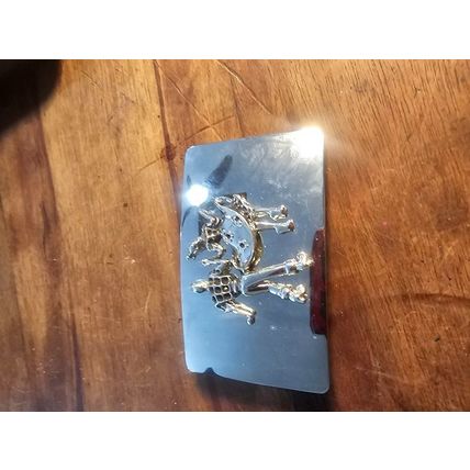 Dancing couple buckle