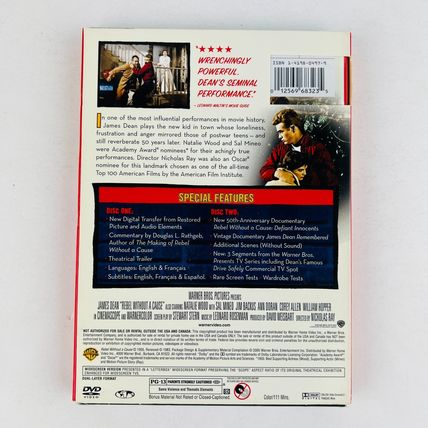 Rebel Without a Cause DVD Special Edition NEW Sealed James Dean Natalie Wood