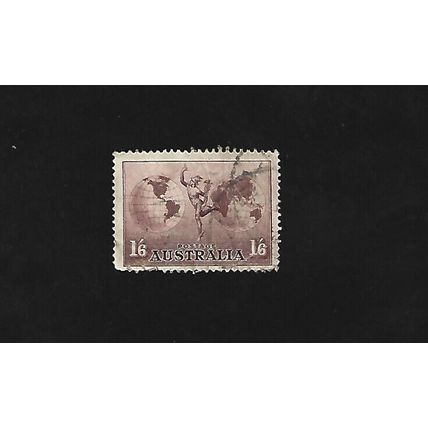 AUSTRALIA STAMP - ONE SHILLING & SIX PENCE. #AUS/27.
